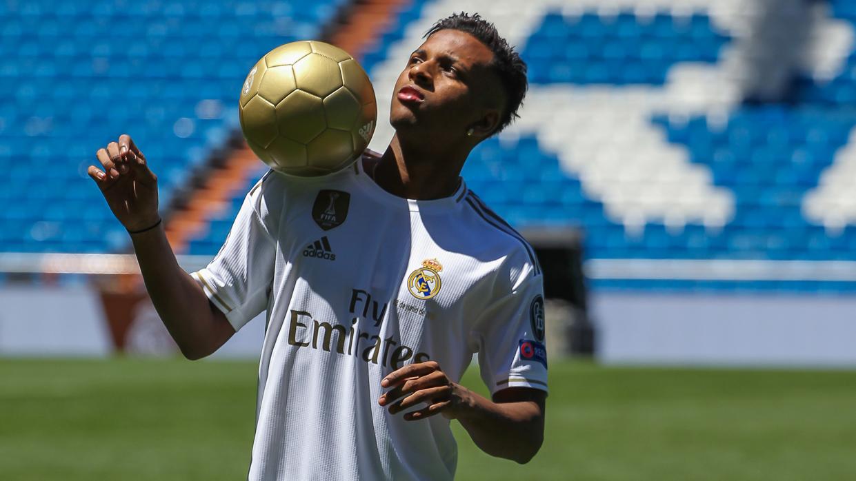 Rodrygo, último fichaje blanco presentado