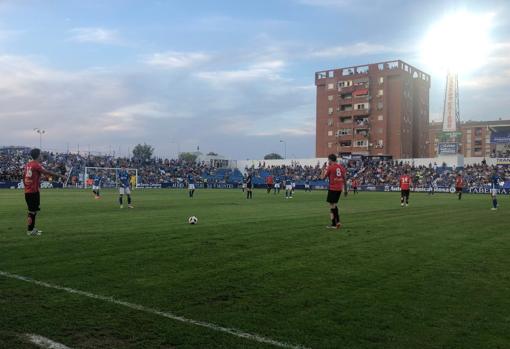 Partido en Linarejos entre el Linares Deportivo y La Nucía