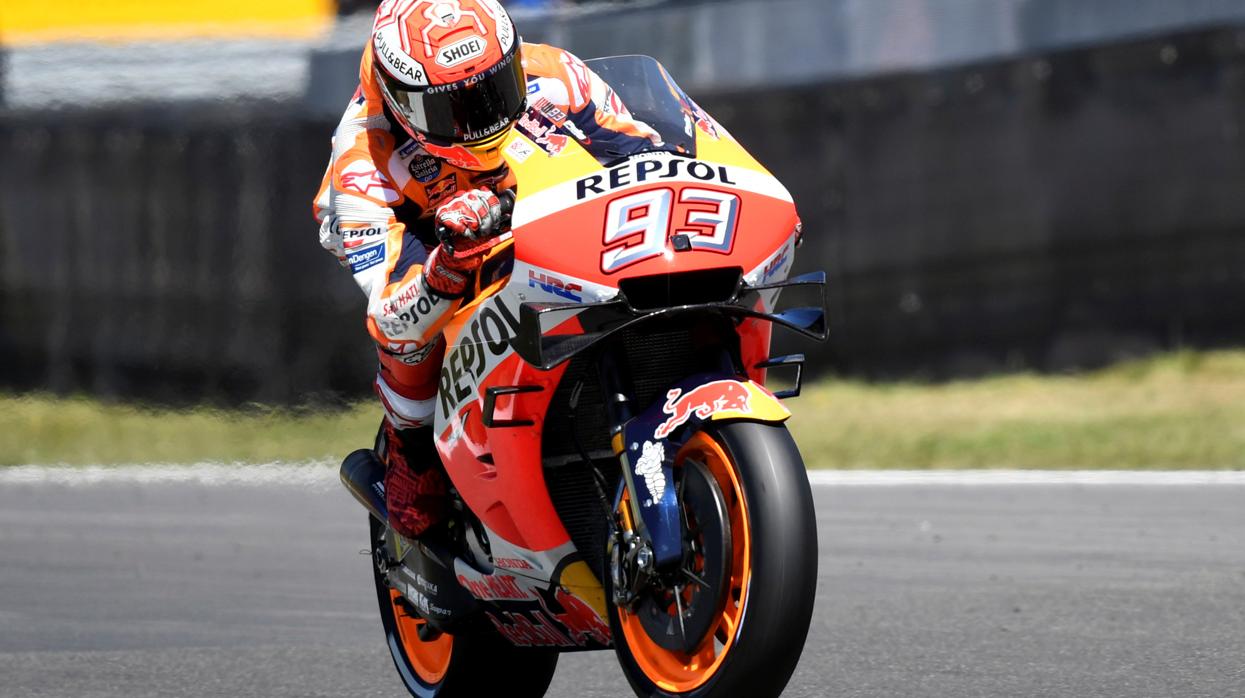 Márquez saldrá cuarto en Assen