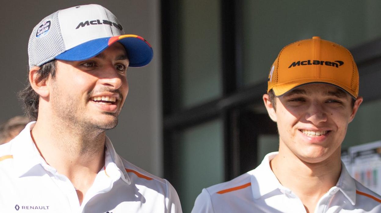 McLaren confirma a Carlos Sainz y Lando Norris para 2020
