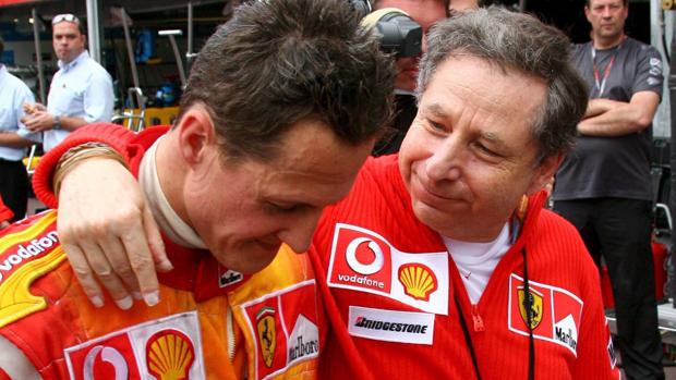 Todt: «Schumacher ha mejorado, veo las carreras con él»