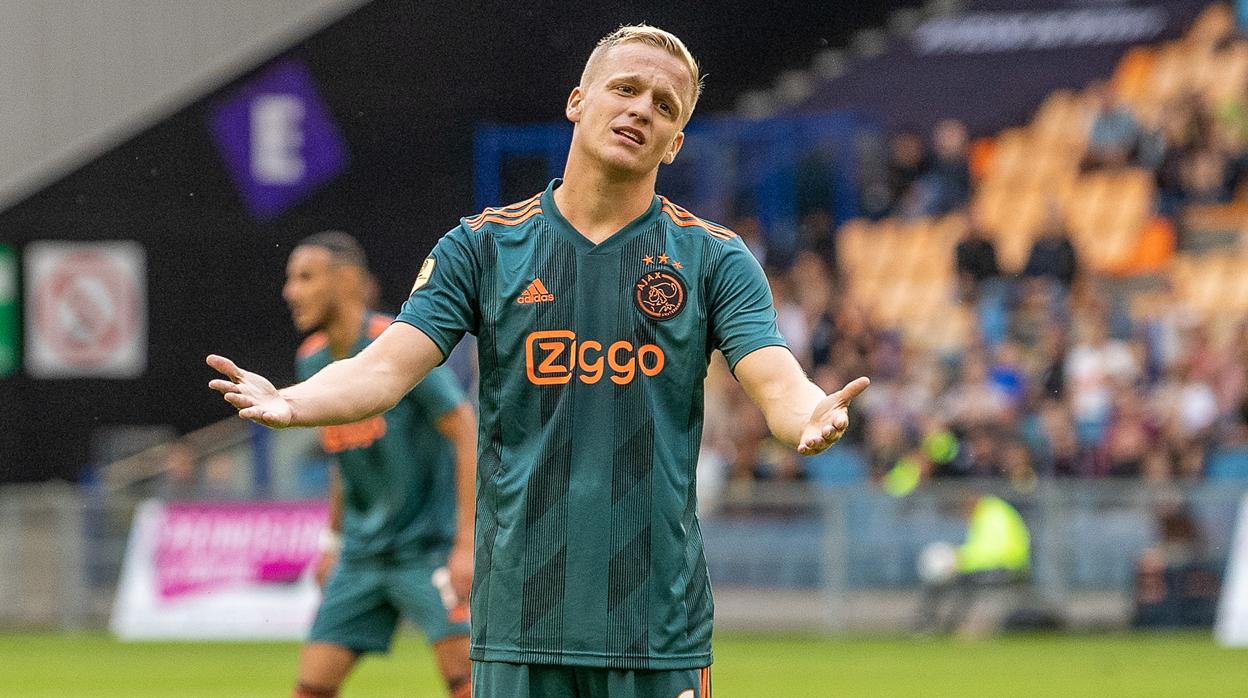 Van de Beek reconoce la negociación entre Real Madrid y Ajax