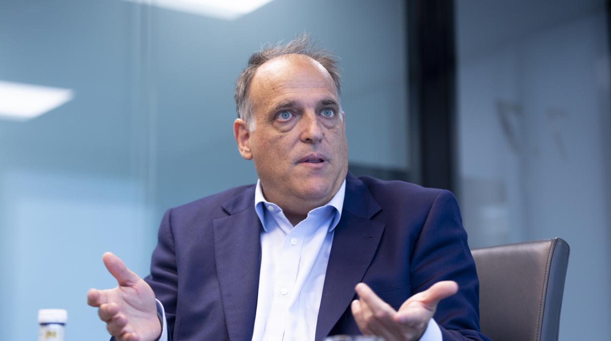 Javier Tebas, presidente de LaLiga