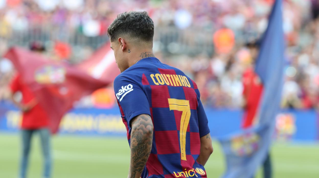 Coutinho, en la pretemporada