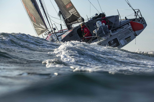 La huella de la flota francesa en la 48ª Fastnet Race