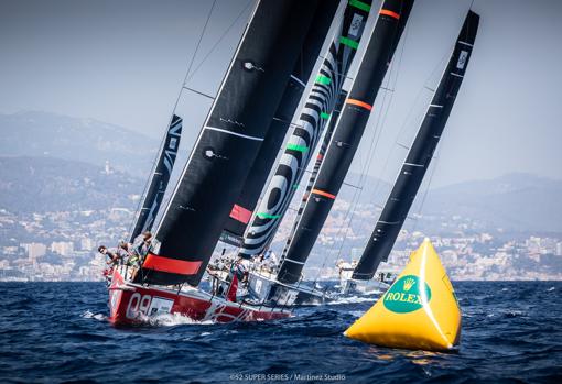 «Provezza» ganò la regata de entrenamiento del TP52 World Championship Puerto Portals