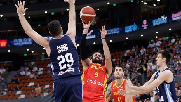 Un gran Ricky Rubio rescata a España ante Argentina