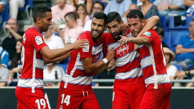 Goleada del Granada ante un pobre Espanyol