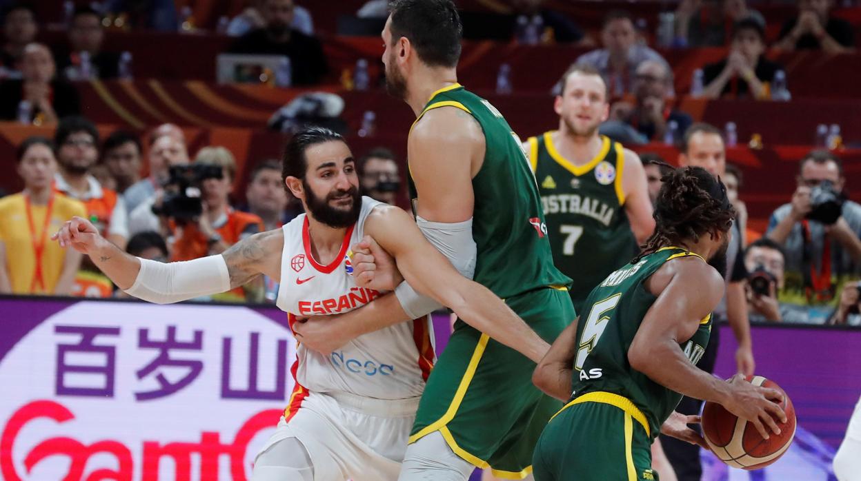 España - Australia, Mundial de baloncesto