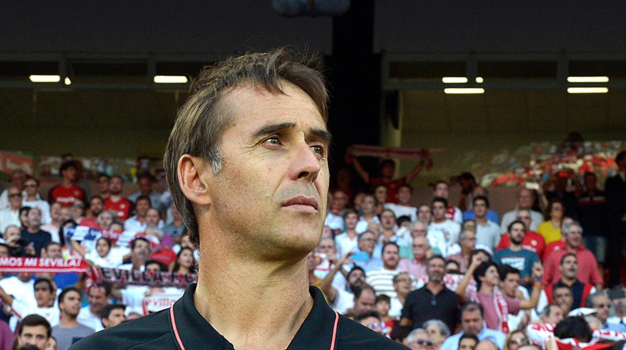 Lopetegui, con el Sevilla