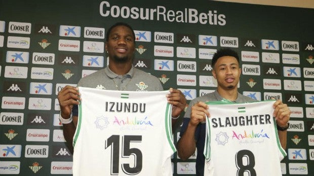 Coosur Betis: Izundu y Slaughter, puesta de largo en vísperas del estreno