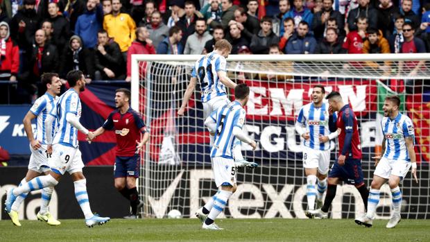 Odegaard aúpa a la Real Sociedad