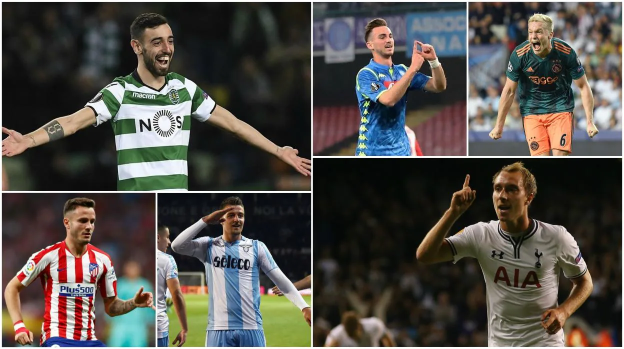 Diez posibles centrocampistas para el Real Madrid. ¿Cuál le vendría mejor?