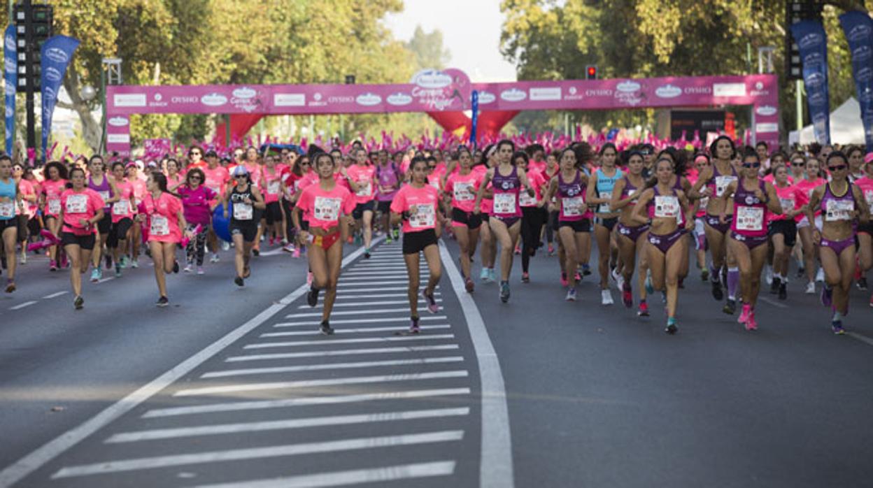 Carrera de la Mujer Sevilla 2019: Mude quiere el repóker