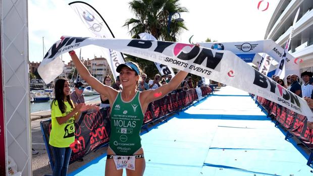 Nicolás Puertas y Rocío Molas, primeros en Olímpicos en el III Triatlón de Puerto Sherry