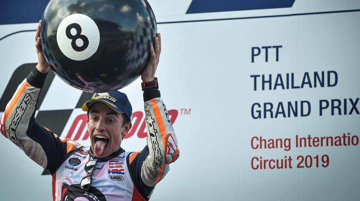 Marc Márquez, campeón del mundo de MotoGP por sexta vez