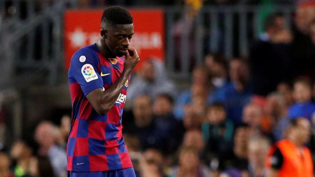 Dembélé, sancionado con dos partidos, se pierde el clásico del Camp Nou