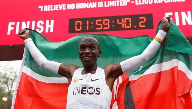 Así conseguiría Kipchoge el récord oficial por debajo de las dos horas