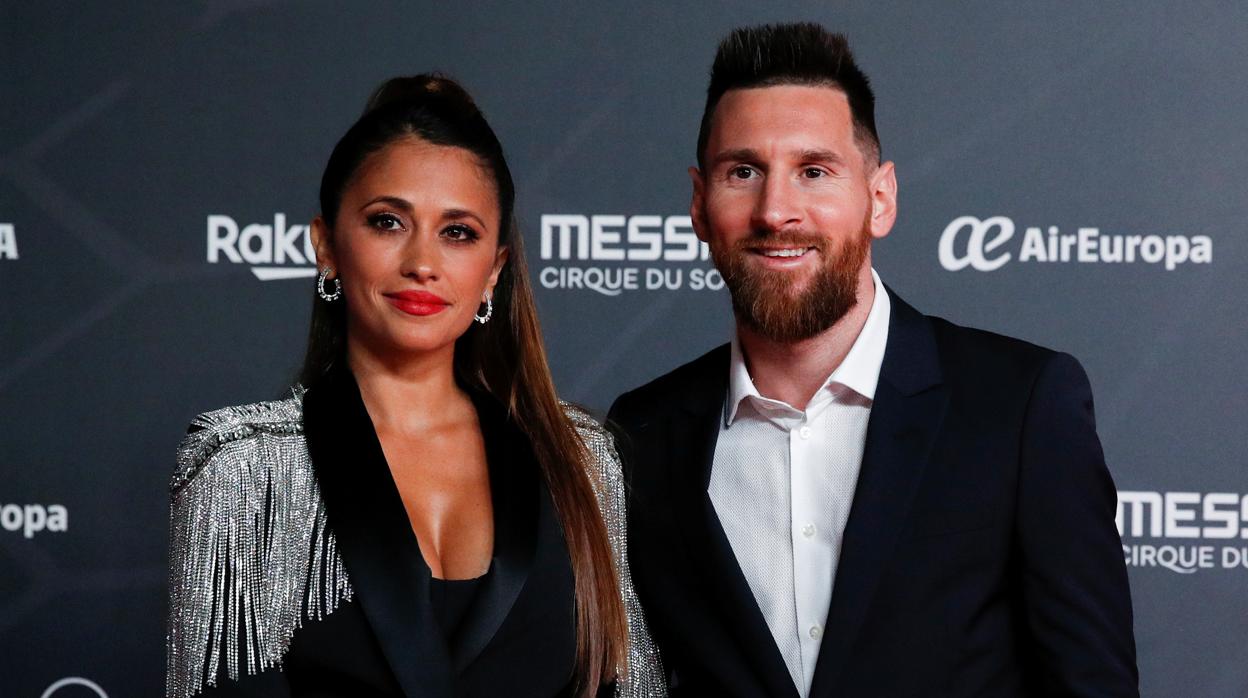 Messi y Antonella Roccuzzo