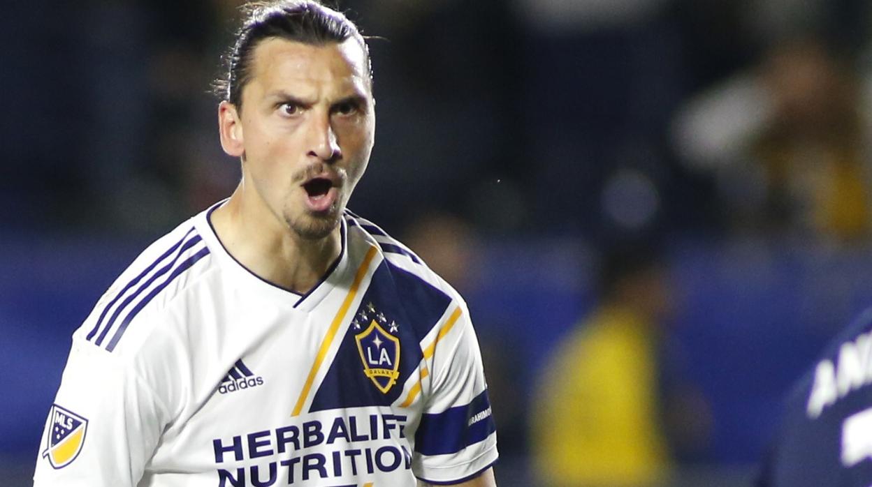 Ibrahimovic, con los Galaxy