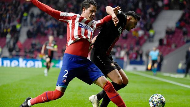 Giménez, entre una y dos semanas de baja