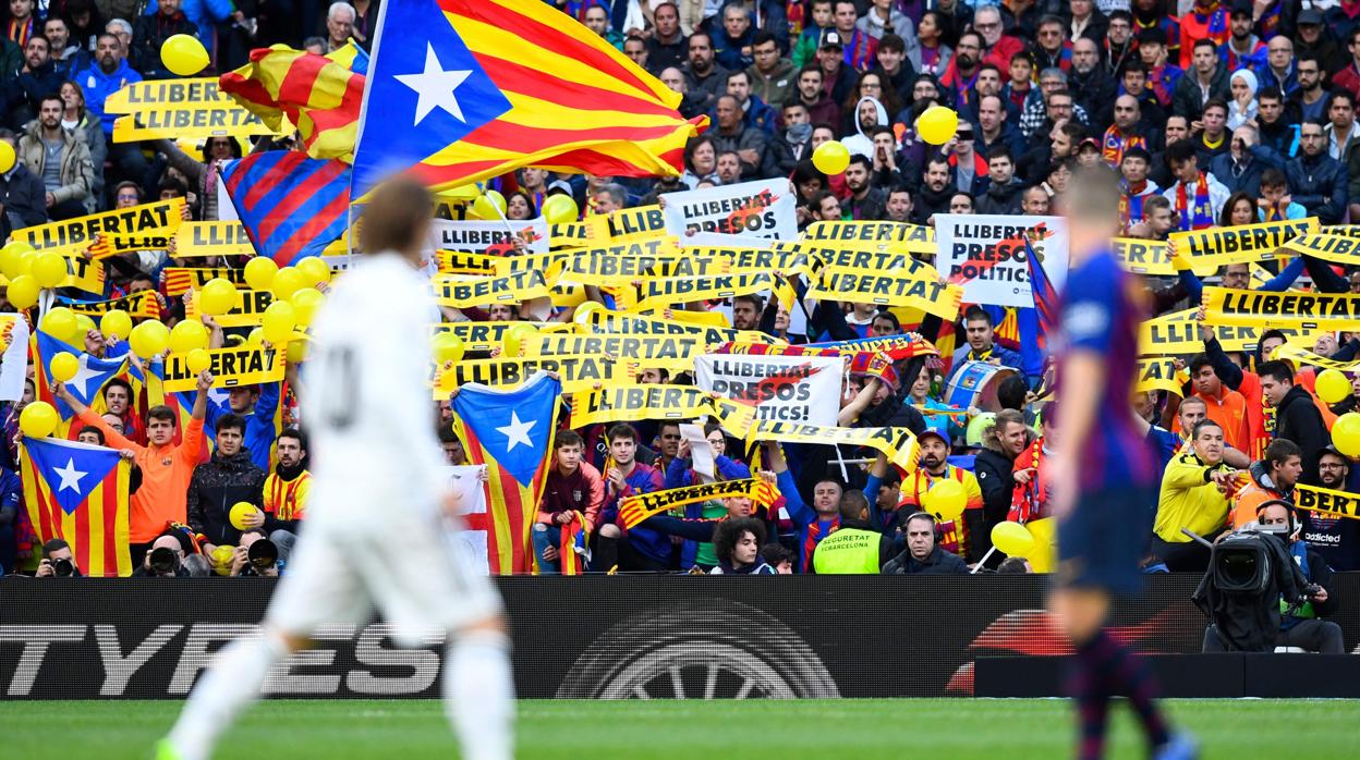 Imagen de un clásico en el Camp Nou