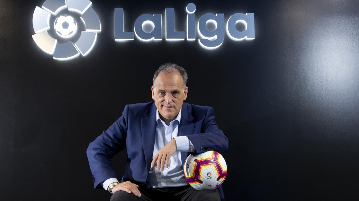 Javier Tebas, presidente de LaLiga