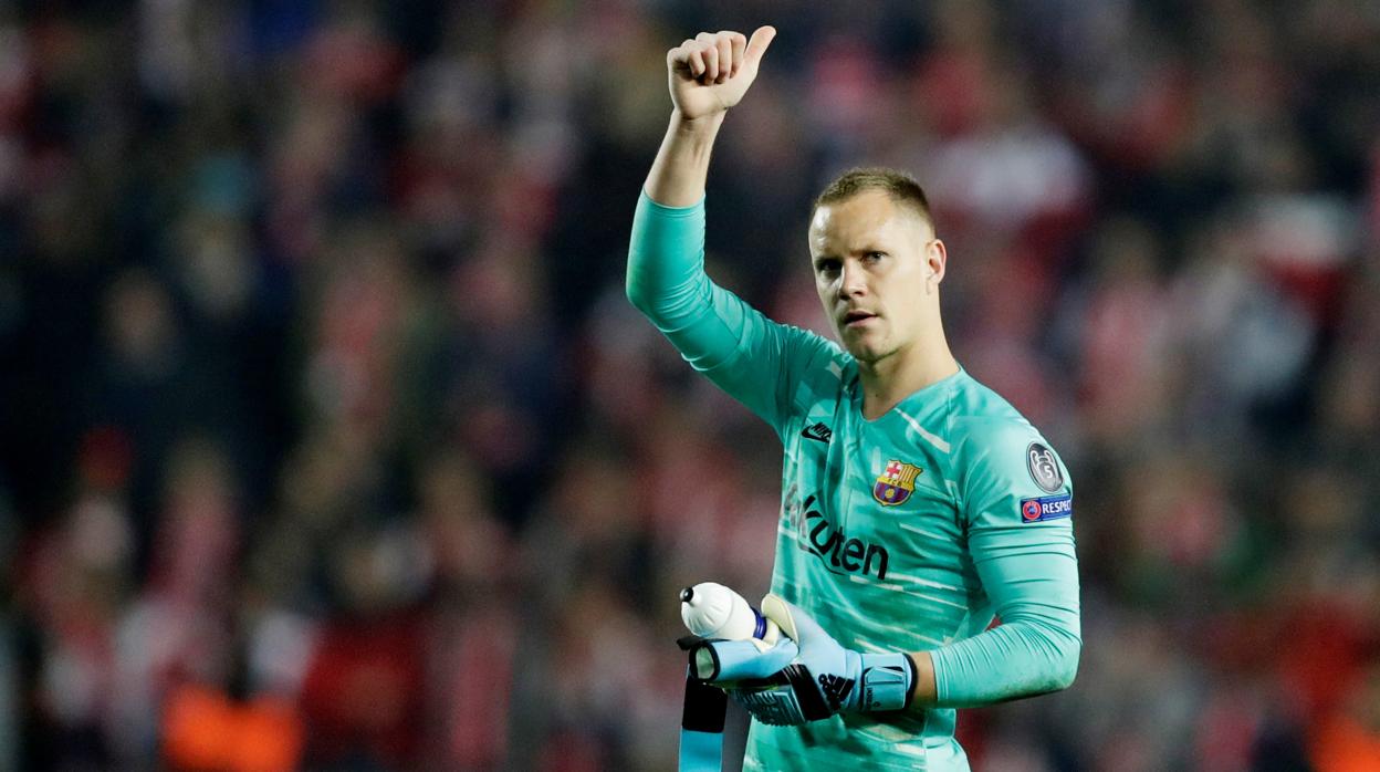 Ter Stegen, tras el partido