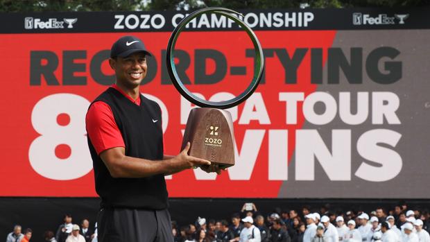 Tiger Woods iguala el histórico récord de 82 títulos en el PGA Tour