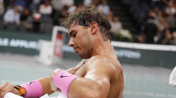 Rafa Nadal se retira del Masters 1.000 de París