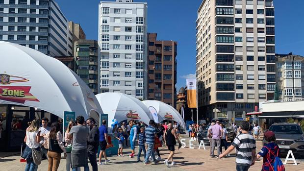 La fanzone de la selección desembarca en la Plaza de San Antonio