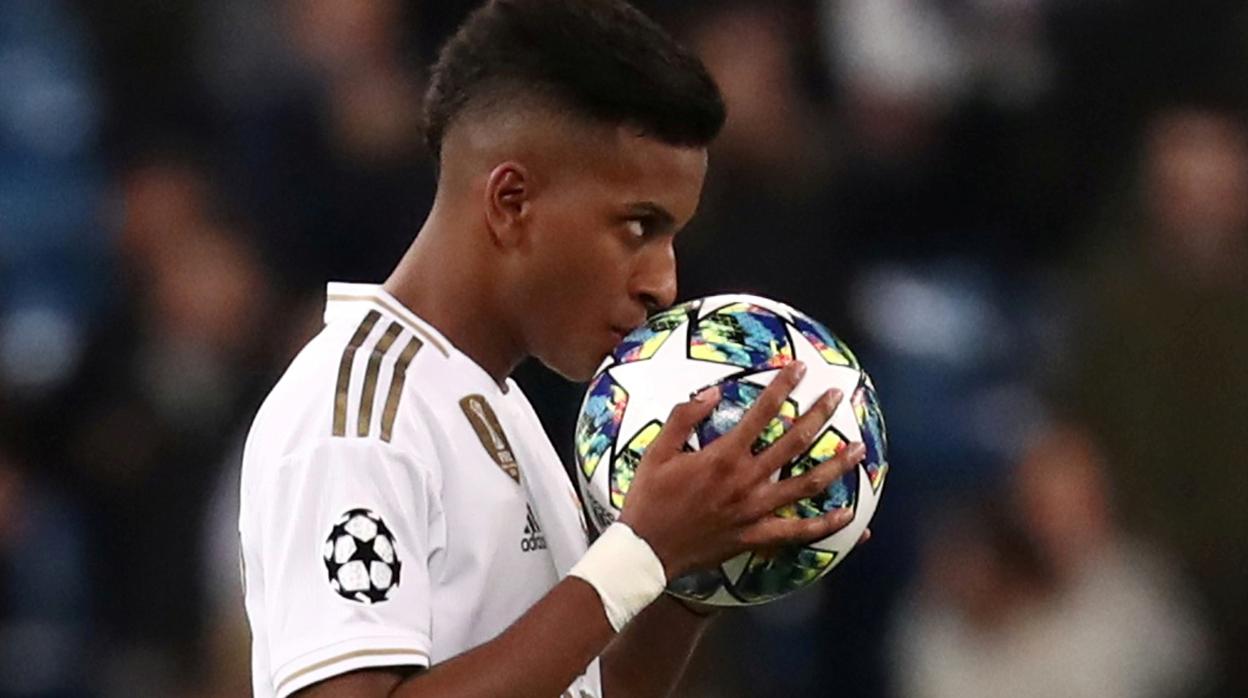 Rodrygo, ante el Galatasaray