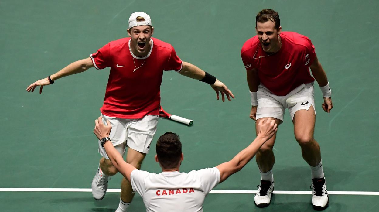 Canadá se mete en semifinales de la Davis a costa de Australia