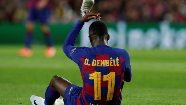 Dembélé vuelve a lesionarse