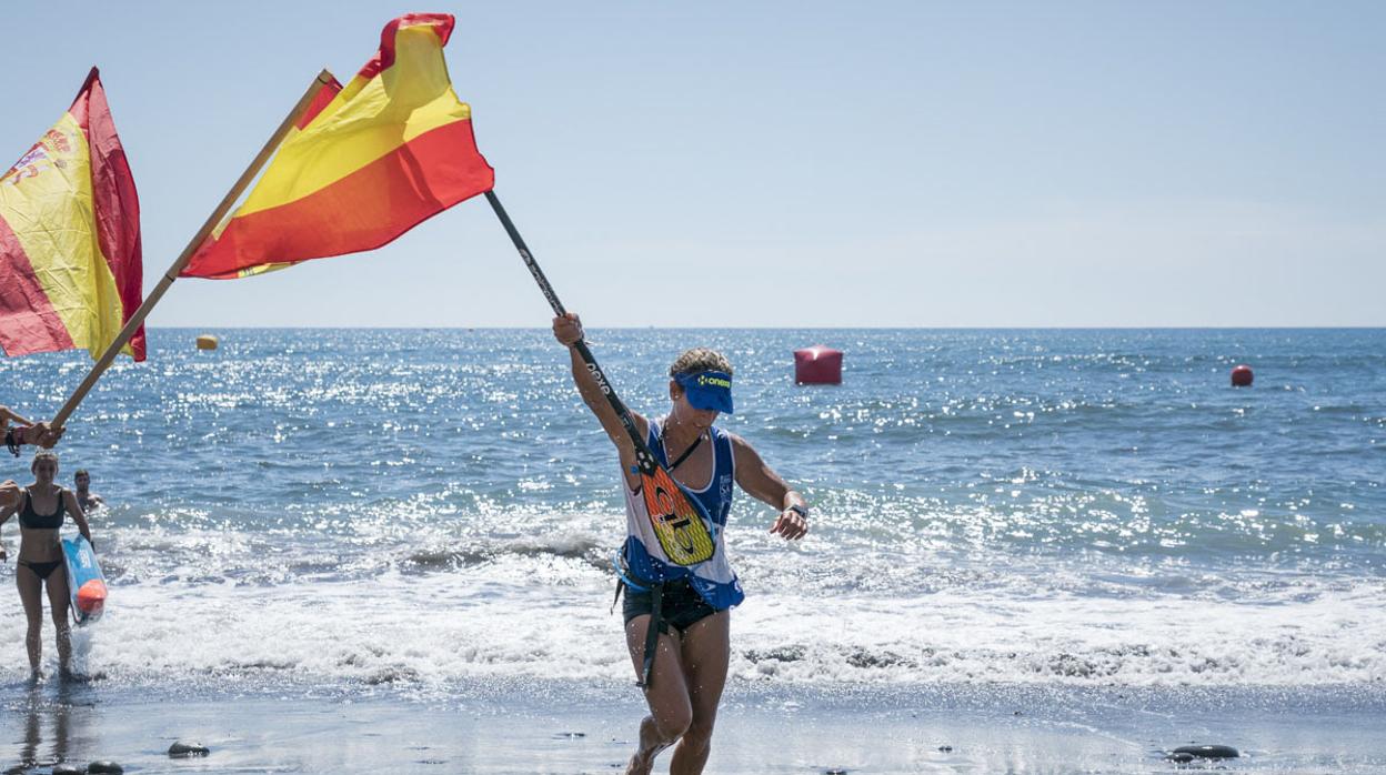 Esperanza Barreras, oro en la categoría Race Larga distancia