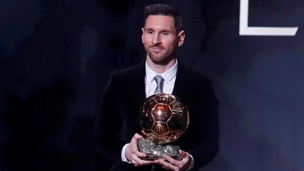 Messi gana su sexto Balón de Oro