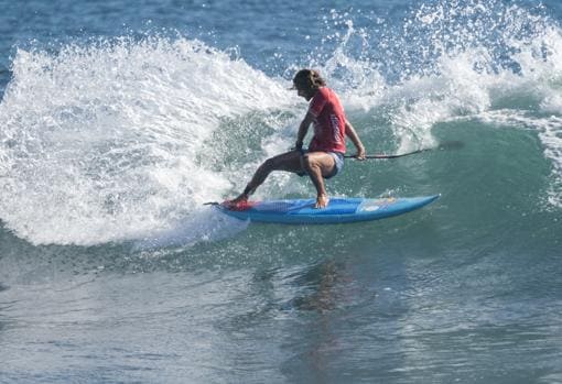 Iballa Ruano, bronce en el Mundial ISA de Stand Up Paddle Surf de El Salvador