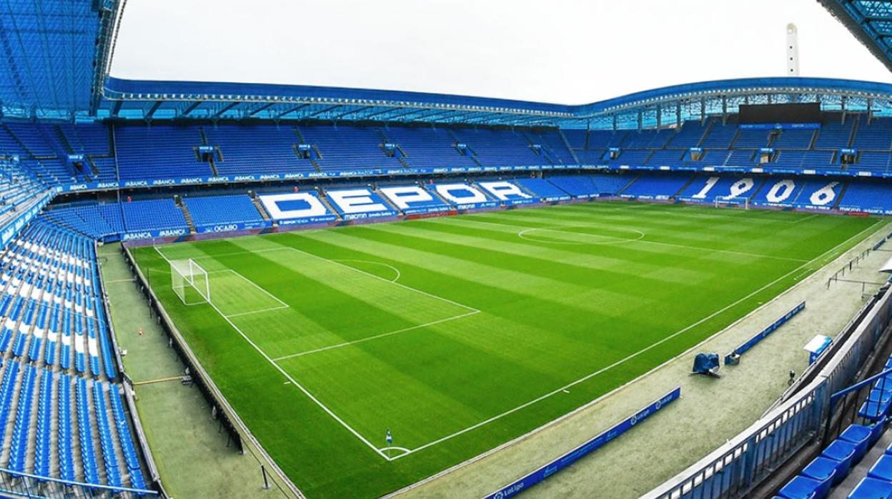 Estadio de Riazor, la casa del Deportiva de La Coruña