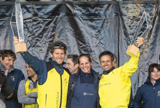 Franck Cammas y Charles Caudrelier ganan la primera edición  de la Brest Atlantiques