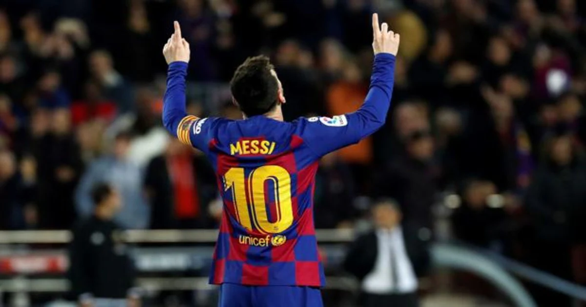 El gol de Messi en el minuto 41