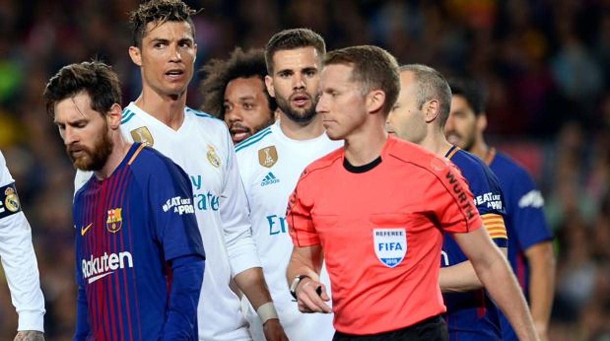 Una imagen del clásico celebrado en el Camp Nou en 2018