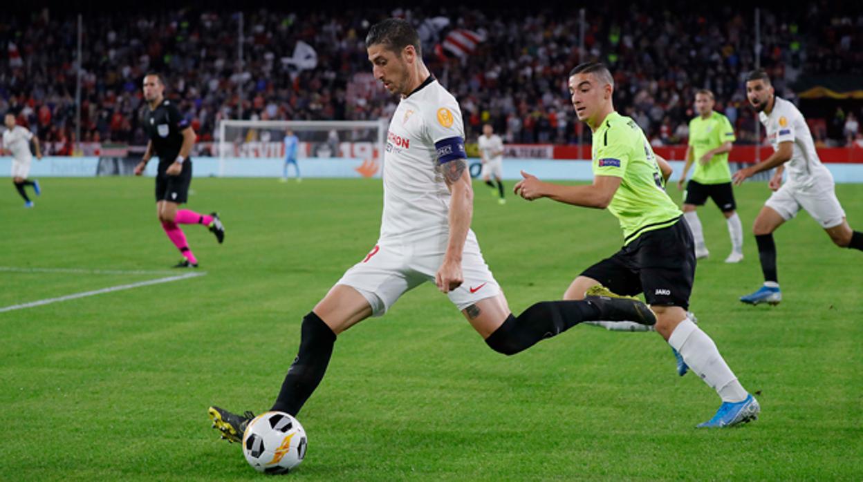 Escudero alcanzó los 150 partidos con el Sevilla