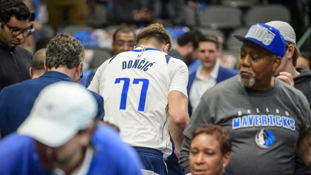 Luka Doncic estará dos semanas de baja