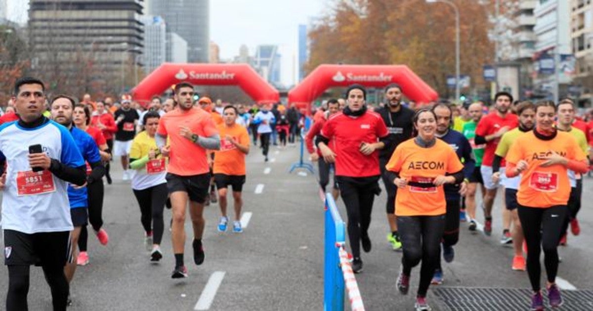 La Carrera de las Empresas supera los 20.000 participantes en Madrid