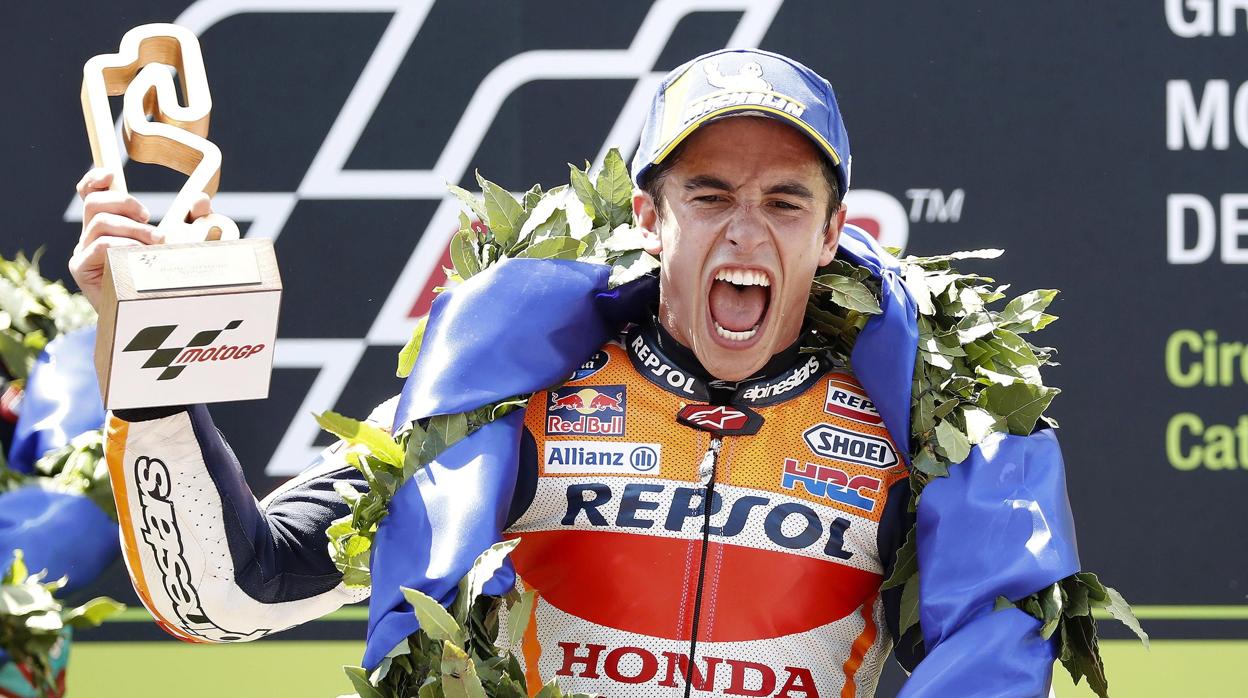 Marc Márquez hará el saque de honor en el clásico