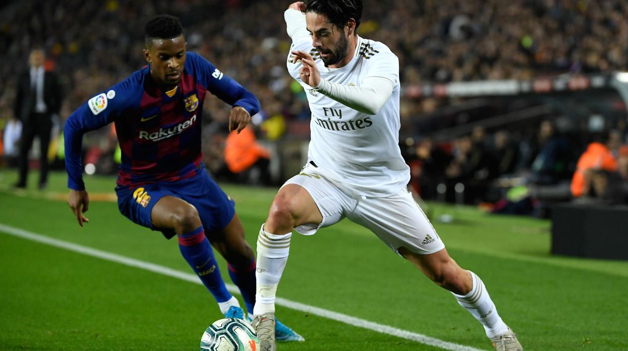 Isco, frente a Semedo