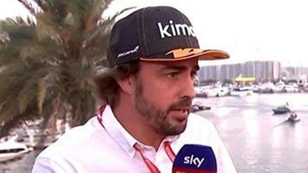 La encendida respuesta de Fernando Alonso a un periodista: «El payaso del día»