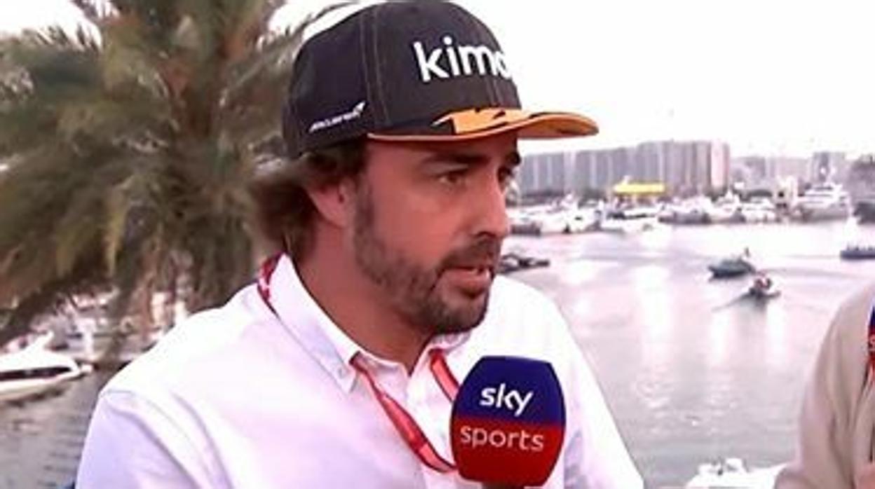 La encendida respuesta de Fernando Alonso a un periodista: «El payaso del día»