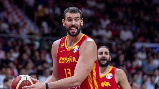 Marc Gasol, durante un partido del pasado Mundial de Basket