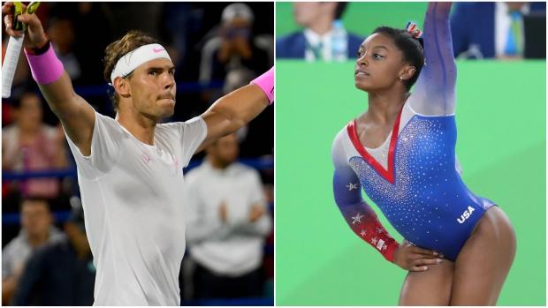 Rafa Nadal y Simone Biles, «Campeones de Campeones» para 'L'Équipe'